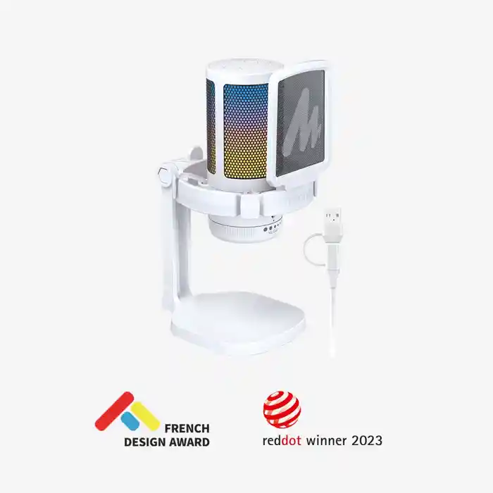 Maono DGM20 GamerWave Condenser USB Gaming RGB Microphone